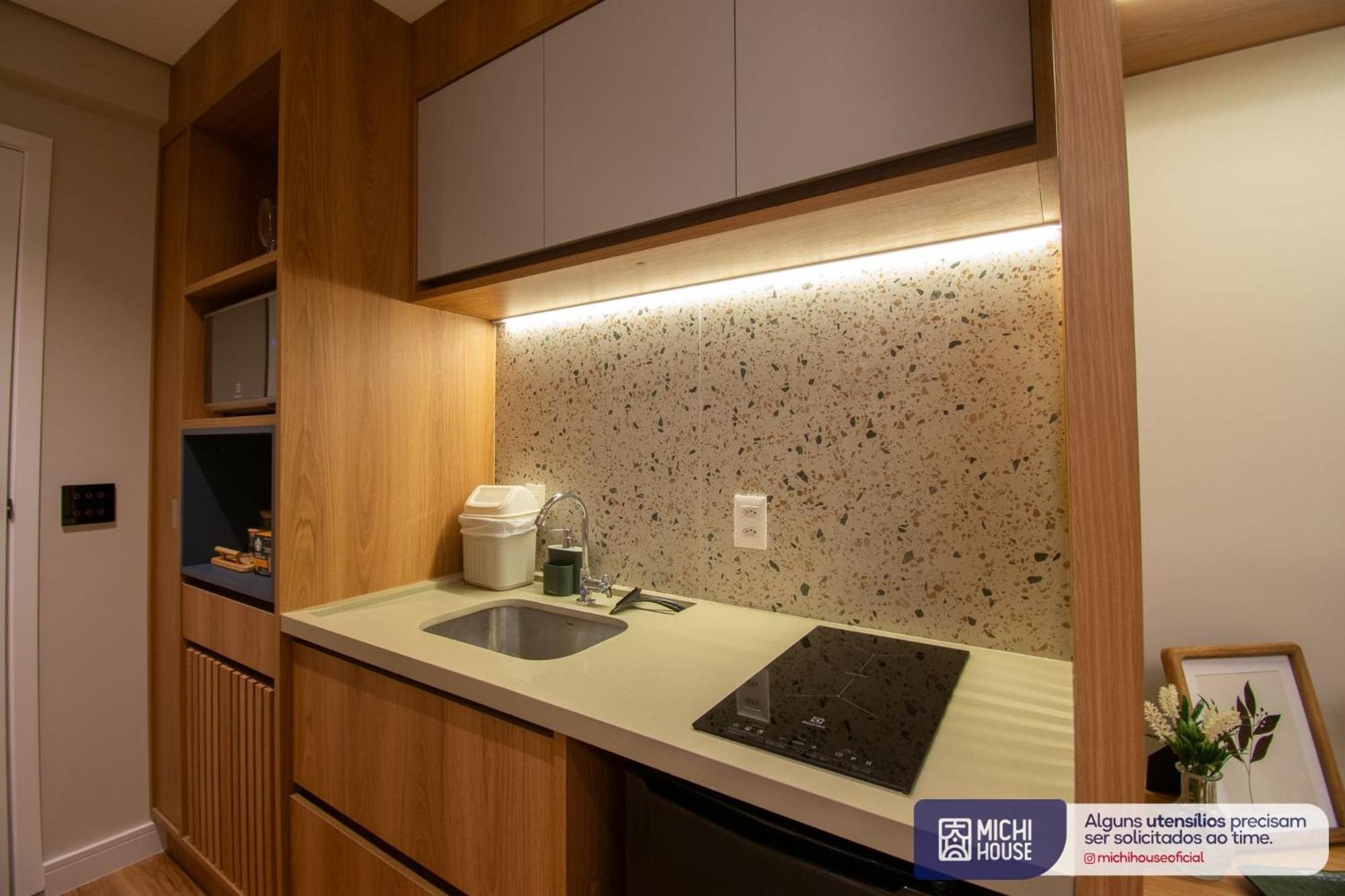 Apartamento Moderno Studio No Paraiso/vl Mariana Ac/wf *